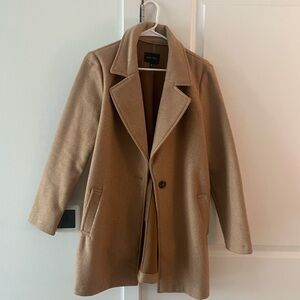 Zara Camel Wool Coat